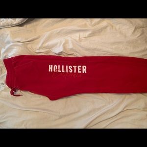 Hollister sweat pants (Large) Logo is on the left